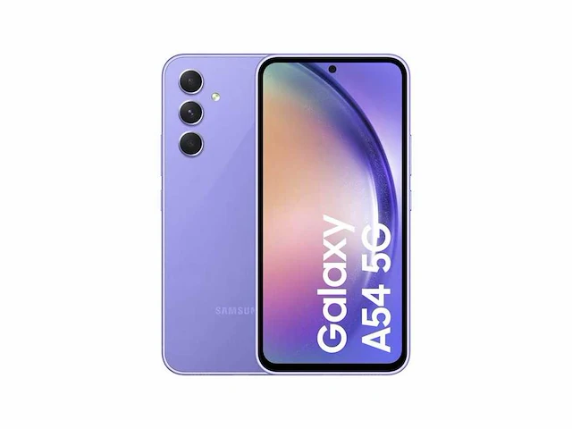 Samsung galaxy a54 5g - 128gb - awesome violet - afbeelding 1 van  2