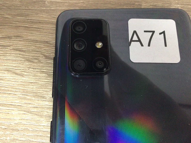 Samsung galaxy a71 mobiele telefoon - afbeelding 3 van  5