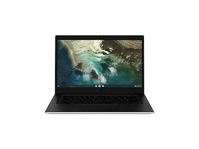 Samsung galaxy chromebook go xe340xda-ka1it chrome os processore intel celeron 14” full hd ram 4gb zilver qwerty - afbeelding 1 van  4