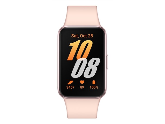 Samsung galaxy fit 3 activity tracker pink gold - afbeelding 2 van  4