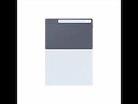 Samsung galaxy officile smart book cover voor galaxy tab s10+ s9+ s9 fe+ blauw - afbeelding 2 van  2
