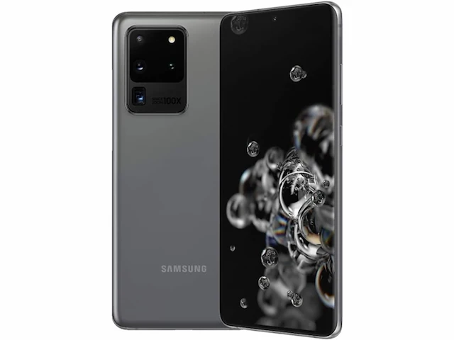 Samsung galaxy s20 ultra 5g smartphone 128 gb 12 gb ram cosmic grey - afbeelding 1 van  2