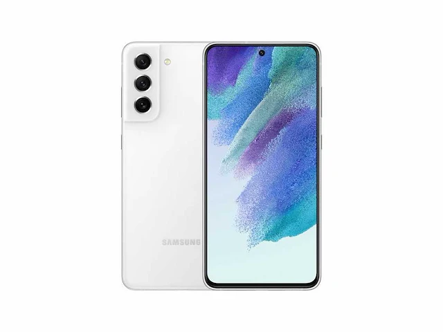 Samsung galaxy s21 fe 5g (2022) - 128gb - white - afbeelding 1 van  2