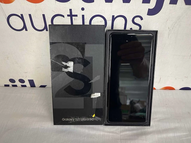 Samsung galaxy s21 ultra - 5g - 128gb - phantom black - afbeelding 2 van  2