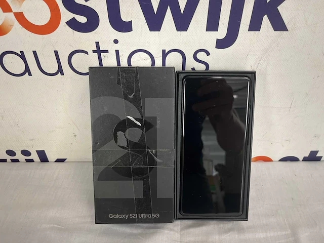 Samsung galaxy s21 ultra - 5g - 256gb - phantom black - afbeelding 2 van  2