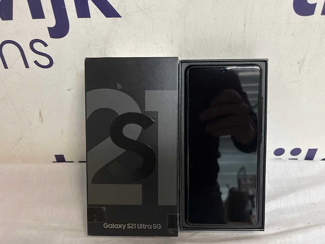 Samsung galaxy s21 ultra - 5g - 256gb - phantom black - afbeelding 2 van  2