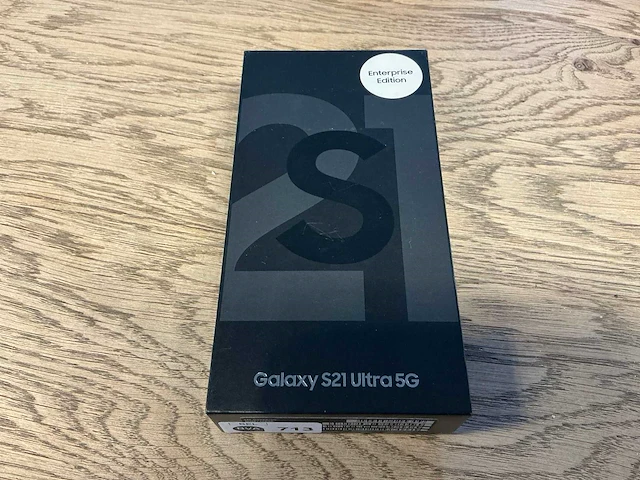 Samsung galaxy s21 ultra 5g 128gb phantom black - afbeelding 1 van  2