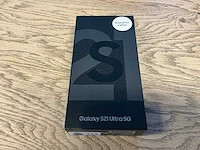 Samsung galaxy s21 ultra 5g 128gb phantom black - afbeelding 1 van  2