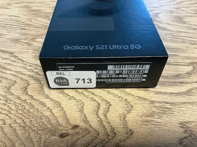 Samsung galaxy s21 ultra 5g 128gb phantom black - afbeelding 2 van  2