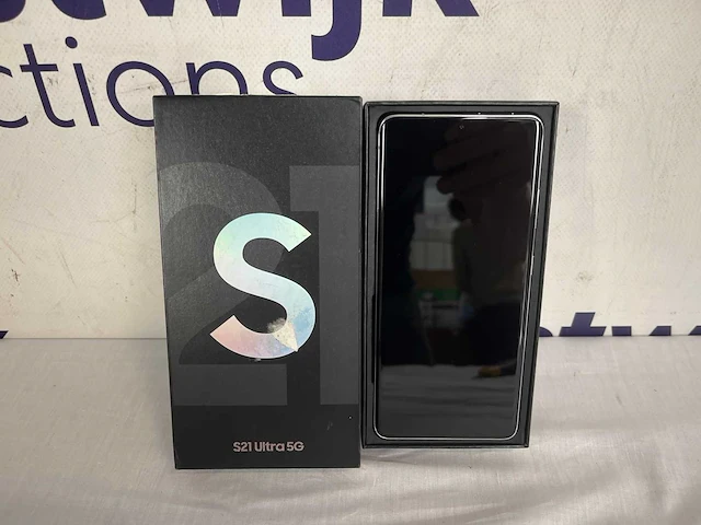 Samsung galaxy s21 ultra 5g, 12gb ram, 128gb opslag smartphone - afbeelding 1 van  1