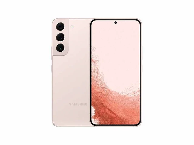 Samsung galaxy s22 5g - 128gb - pink gold - afbeelding 1 van  2