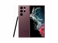 Samsung galaxy s22 ultra 5g - 128gb - burgundy - afbeelding 1 van  1