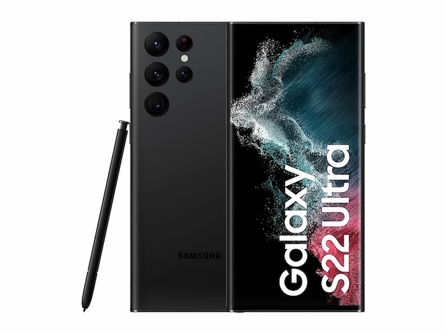 Samsung galaxy s22 ultra 5g sm-s908b smartphone 256gb zwart - afbeelding 1 van  5