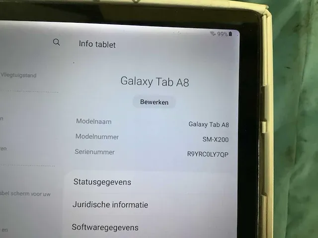Samsung galaxy tab a8 sm-x200 tablet - afbeelding 4 van  4