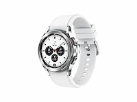 Samsung galaxy watch 4 classic 42 mm zilver - afbeelding 1 van  5