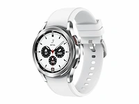 Samsung galaxy watch 4 classic (42mm) smartwatch silver - afbeelding 1 van  5
