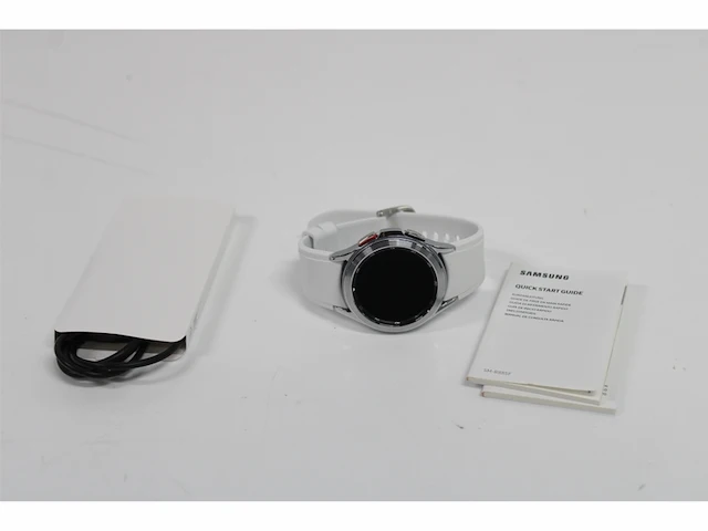 Samsung galaxy watch 4 classic (42mm) smartwatch silver - afbeelding 5 van  5