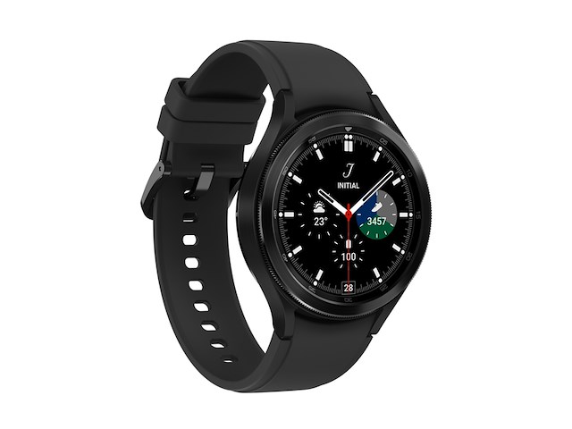 Samsung galaxy watch 4 classic 46 mm bluetooth zwart - afbeelding 4 van  4