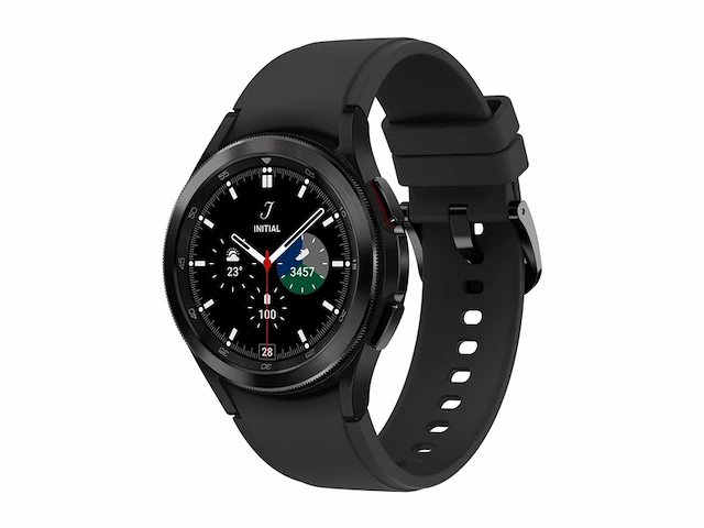 Samsung galaxy watch 4 classic, ronde lte 42 mm zwart - afbeelding 1 van  2