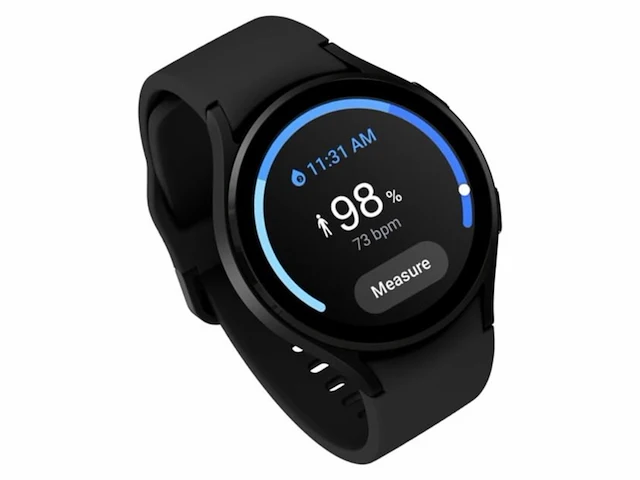 Samsung galaxy watch 4 lte 44 mm zilver - afbeelding 1 van  6