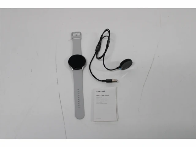 Samsung galaxy watch 4 lte smartwatch 44 mm zilver - afbeelding 4 van  4