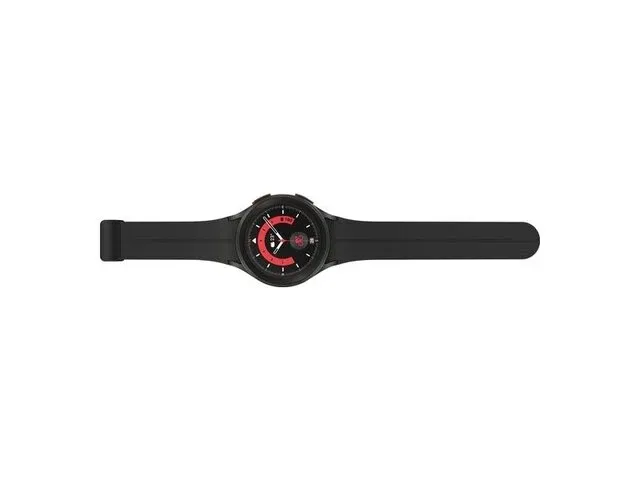 Samsung galaxy watch5 pro - smartwatch heren en dames - 45 mm - black samsung - afbeelding 1 van  5