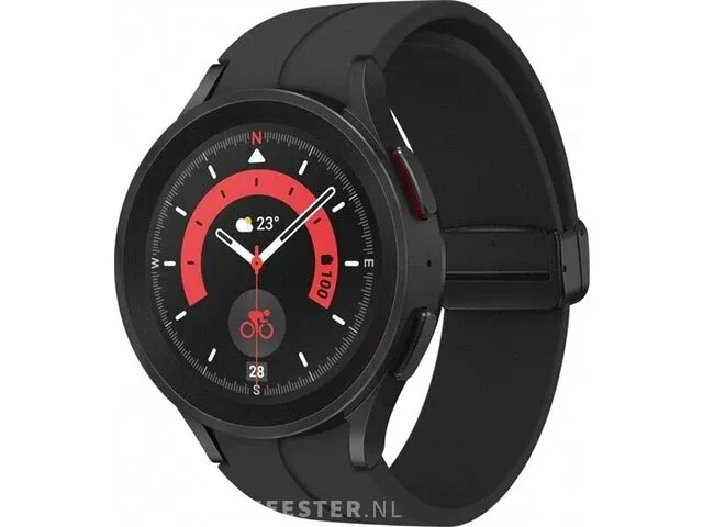 Samsung galaxy watch5 pro - smartwatch heren en dames - 45 mm - black samsung - afbeelding 2 van  5