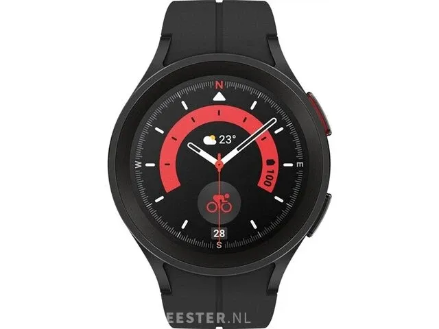 Samsung galaxy watch5 pro - smartwatch heren en dames - 45 mm - black samsung - afbeelding 3 van  5