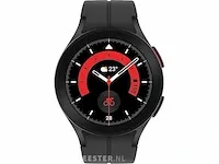 Samsung galaxy watch5 pro - smartwatch heren en dames - 45 mm - black samsung - afbeelding 4 van  5