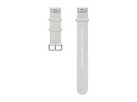 Samsung galaxy watch7 smartwatchbandje - athleisure band - maat (m/l) - zilver - afbeelding 2 van  2