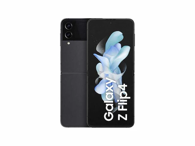 Samsung galaxy z flip 4 - 128gb - 5g - graphite - afbeelding 1 van  2