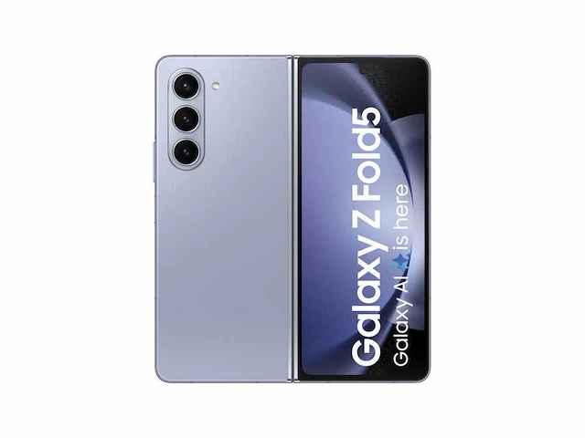 Samsung galaxy z fold5 - 256gb - icy blue - afbeelding 1 van  2