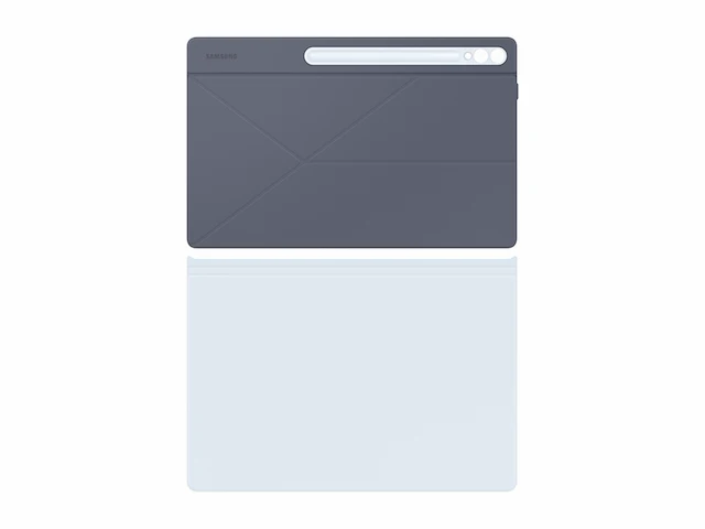 Samsung hoes geschikt voor galaxy tab s10 ultra / s9 ultra book cover blauw - afbeelding 3 van  4