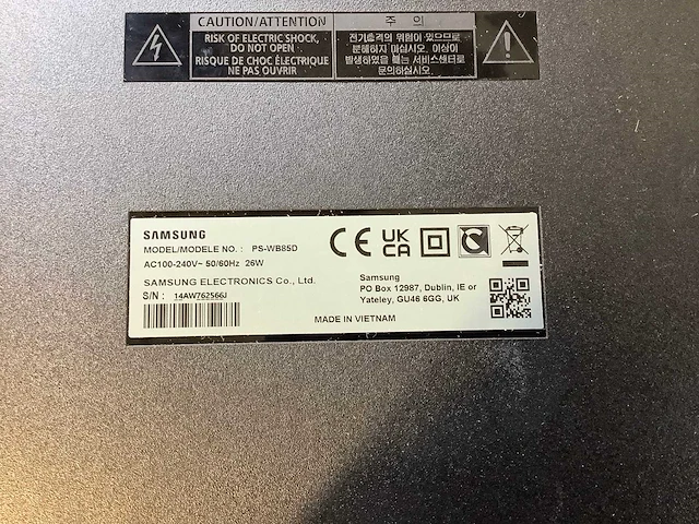Samsung hw-s800b soundbar - afbeelding 6 van  6