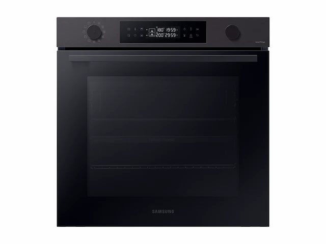 Samsung inbouwoven model nv7b4450vcb zwart 76 liter dual cooktm pyroyse of hydrolyse-reiniging - afbeelding 1 van  5
