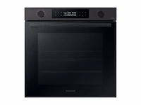 Samsung inbouwoven model nv7b4450vcb zwart 76 liter dual cooktm pyroyse of hydrolyse-reiniging - afbeelding 1 van  5