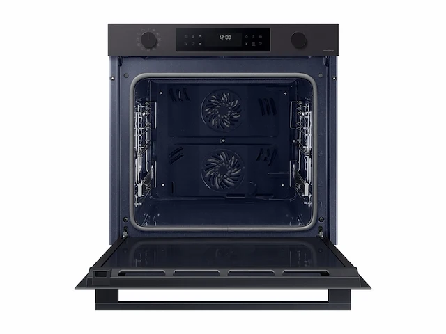 Samsung inbouwoven model nv7b4450vcb zwart 76 liter dual cooktm pyroyse of hydrolyse-reiniging - afbeelding 2 van  5