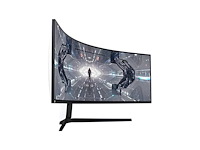 Samsung lc49g94tssp computer monitor 124,5 cm (49") 5120 x 1440 pixels ultrawide dual quad hd qled zwart, wit - afbeelding 1 van  2