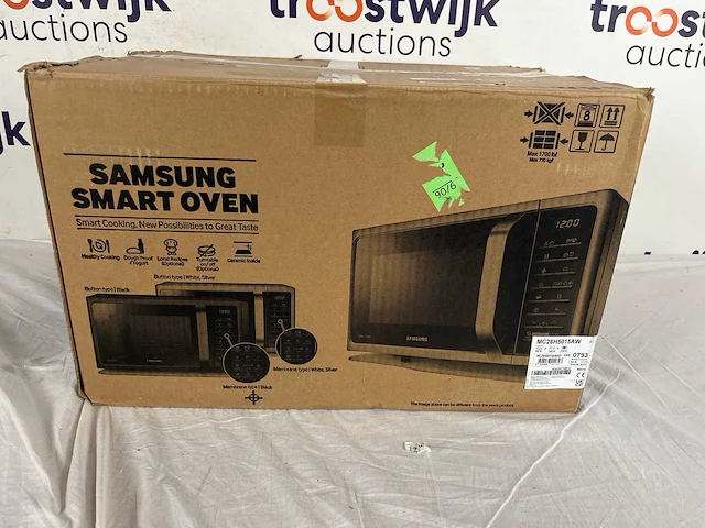Samsung mc28h5015aw - combi-magnetron - wit - afbeelding 2 van  2