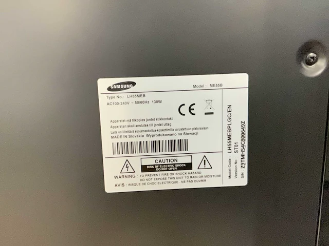 Samsung (me55b) 55”, 1920x1080 (fhd) lcd monitor - afbeelding 6 van  6