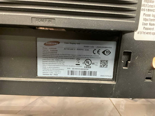 Samsung monitor (4x) - afbeelding 6 van  6