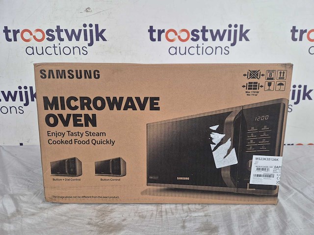 Samsung ms23k3513ak - solo-magnetron - afbeelding 2 van  2
