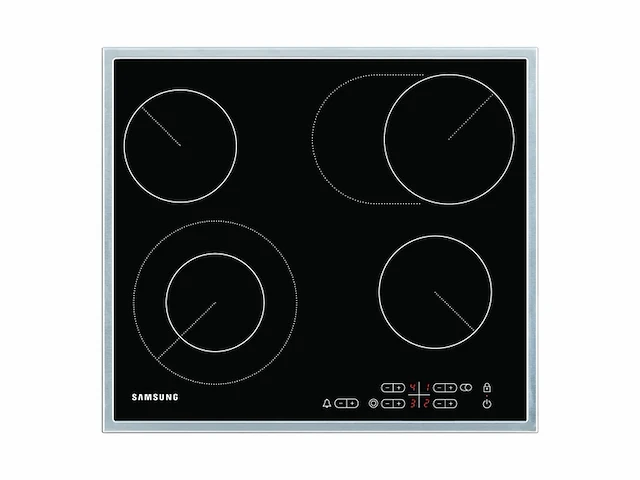 Samsung nz64f5rd9ab/ef - inbouw keramische kookplaat - afbeelding 1 van  3