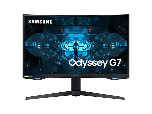 Samsung odyssey c27g74tqsr 68 cm (27") 2560 x 1440 pixels quad hd qled zwart - afbeelding 1 van  3