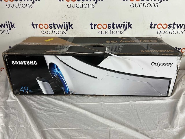 Samsung odyssey c49g94tssr 124,5 cm (49") 5120 x 1440 pixels ultrawide dual quad hd led zwart, wit - afbeelding 2 van  2