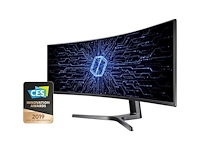 Samsung odyssey crg9 computer monitor 124 cm (48.8) 5120 x 1440 pixels quad hd qled - afbeelding 1 van  2