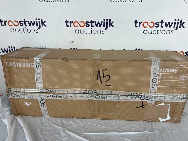 Samsung odyssey crg9 computer monitor 124 cm (48.8) 5120 x 1440 pixels quad hd qled - afbeelding 2 van  2