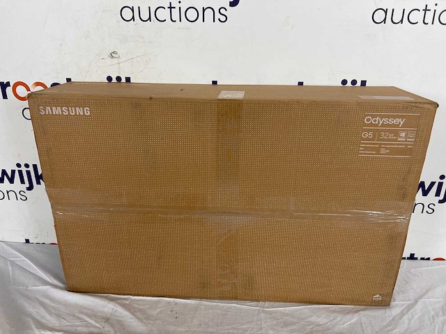 Samsung odyssey g5 g55t 81,3 cm (32") 2560 x 1440 pixels quad hd led zwart - afbeelding 2 van  2