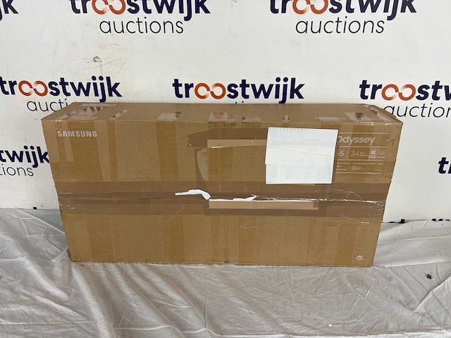 Samsung odyssey g5 lc34g55twwpxen - qhd ultrawide curved gaming monitor - 165hz - 34 inch - afbeelding 2 van  2