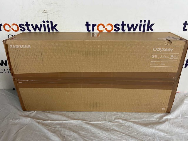 Samsung odyssey g5 lc34g55twwpxen - qhd ultrawide curved gaming monitor - 165hz - 34 inch - afbeelding 2 van  2